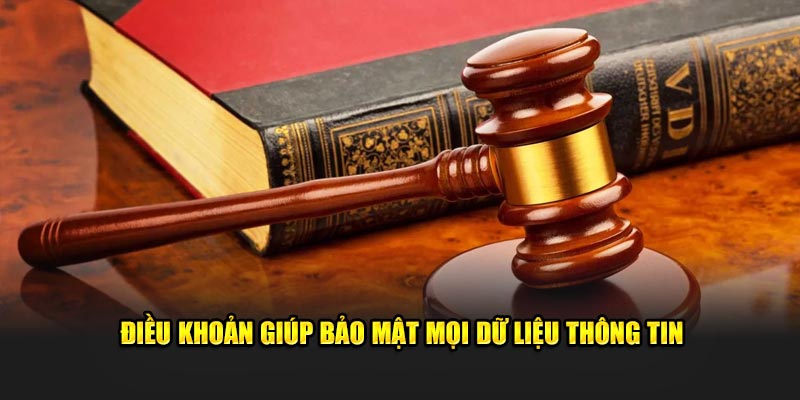 Điều khoản giúp bảo mật mọi dữ liệu thông tin 